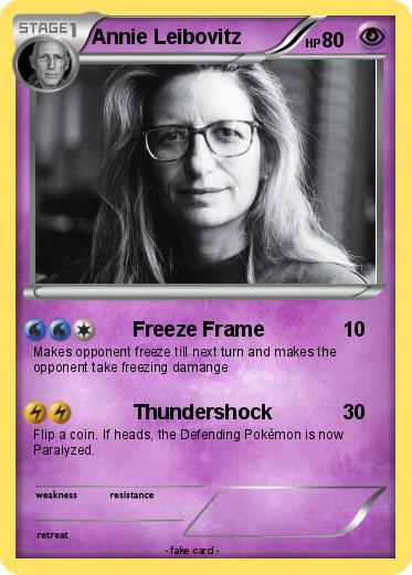 Pokemon Annie Leibovitz