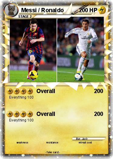Pokemon Messi / Ronaldo