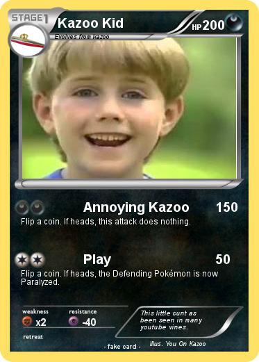 Pokemon Kazoo Kid