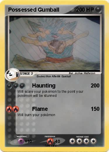 Pokemon Possessed Gumball