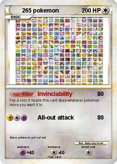 Pokemon 265 pokemon