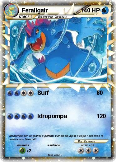 Pokemon Feraligatr