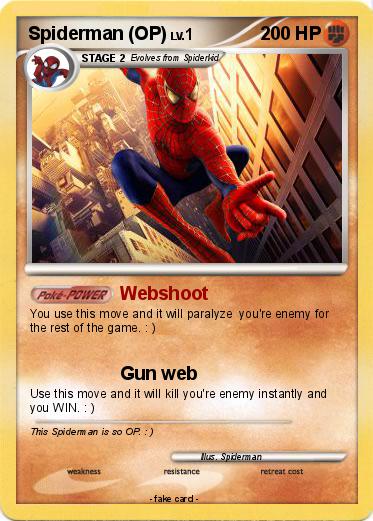 Pokemon Spiderman (OP)