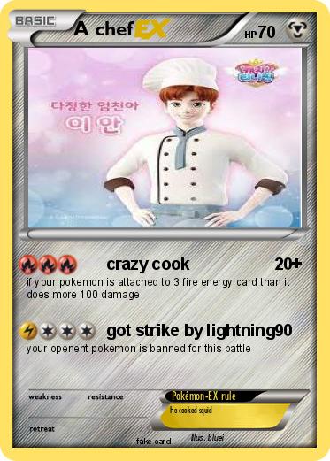 Pokemon A chef