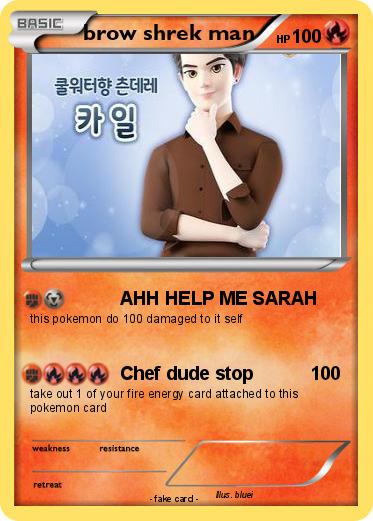 Pokemon brow shrek man