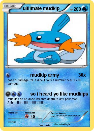 Pokemon ultiimate mudkip