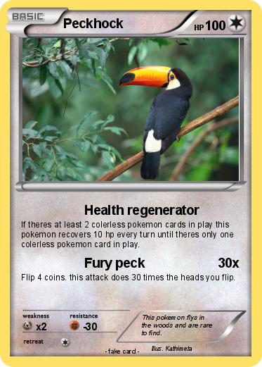 Pokemon Peckhock