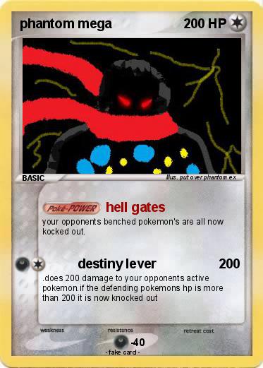 Pokemon phantom mega