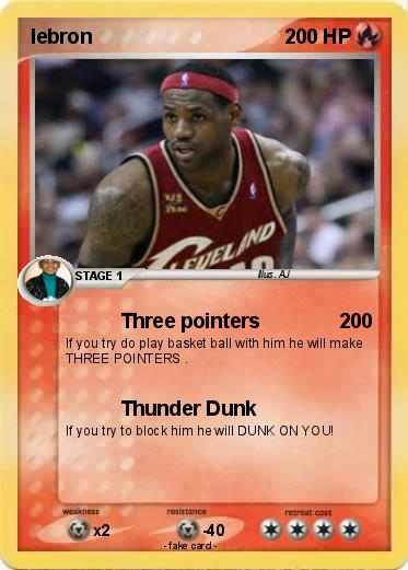 Pokemon lebron