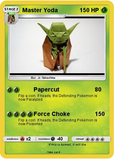 Pokemon Master Yoda