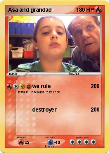 Pokemon Asa and grandad