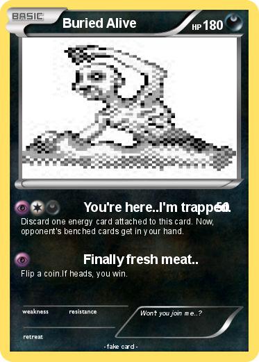 Pokemon Buried Alive
