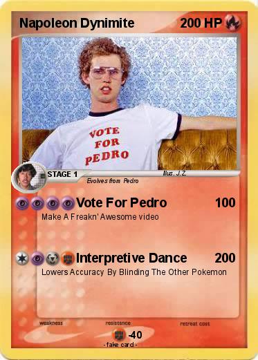 Pokemon Napoleon Dynimite