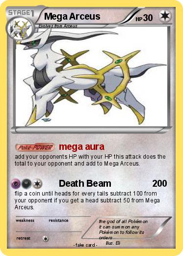 Pokemon Mega Arceus