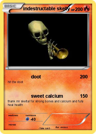 Pokemon indestructable skelly