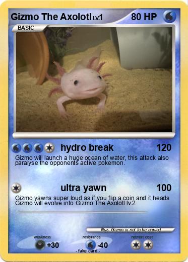 Pokemon Gizmo The Axolotl
