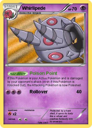 Pokemon Whirlipede