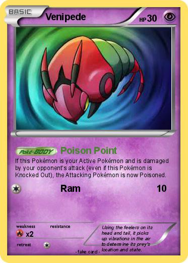 Pokemon Venipede