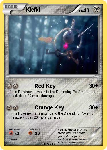 Pokemon Klefki