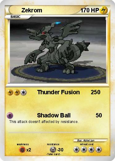 Pokemon Zekrom