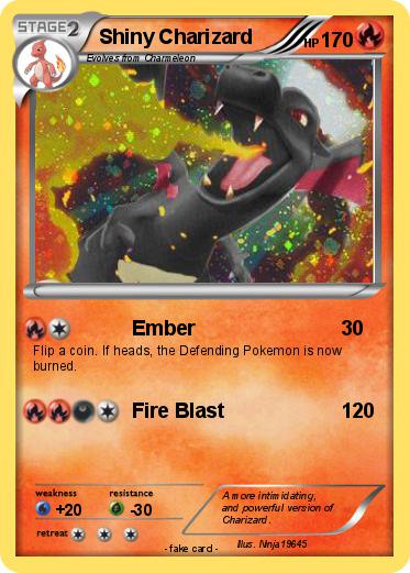 Pokemon Shiny Charizard
