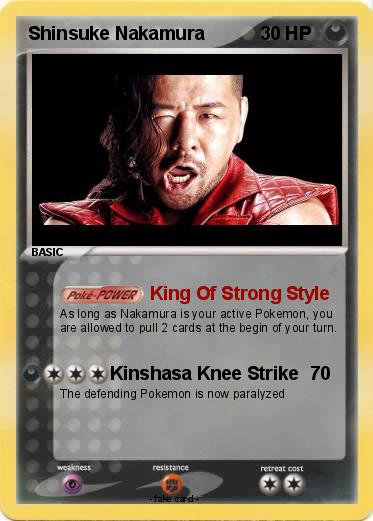 Pokemon Shinsuke Nakamura