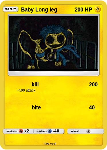 Pokemon Baby Long leg