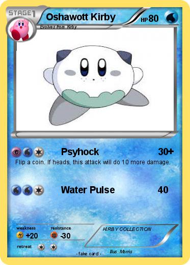 Pokemon Oshawott Kirby