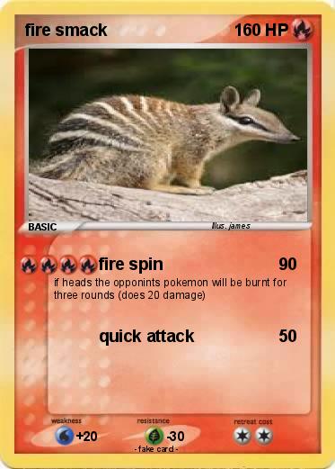 Pokemon fire smack