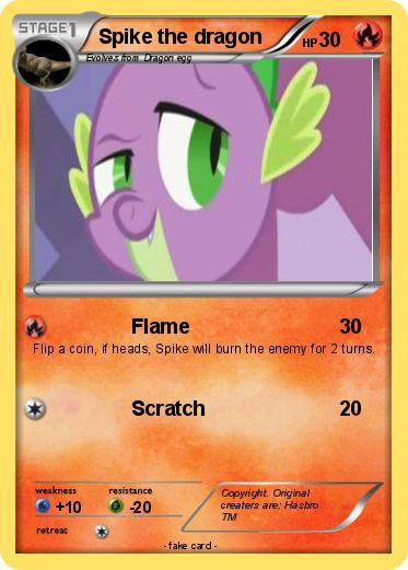 Pokemon Spike the dragon