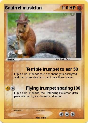 Pokemon Squirrel musician