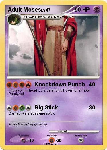 Pokemon Adult Moses