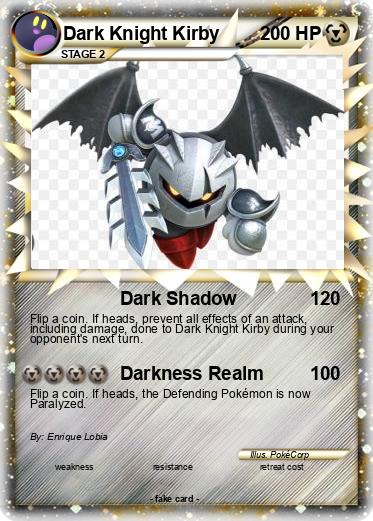 Pokemon Dark Knight Kirby