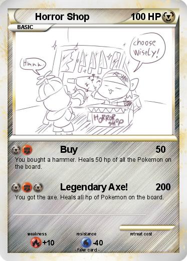 Pokemon Horror Shop