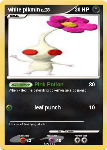 Pokemon white pikmin