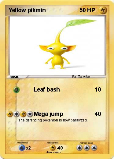 Pokemon Yellow pikmin