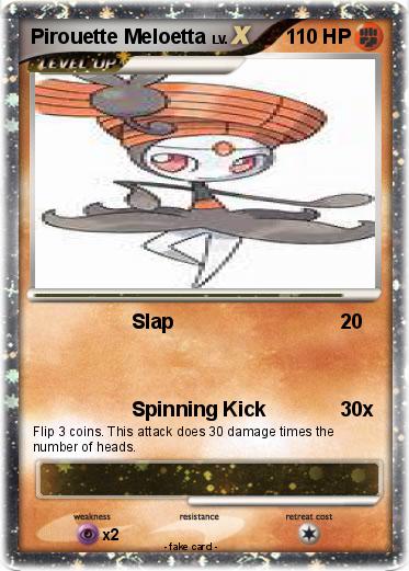 Pokemon Pirouette Meloetta