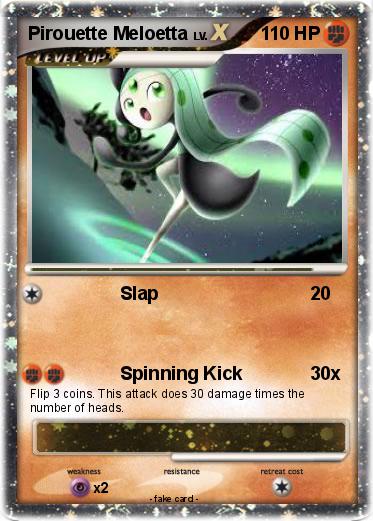 Pokemon Pirouette Meloetta