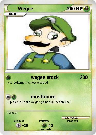 Pokemon Wegee