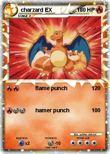Pokemon charzard EX