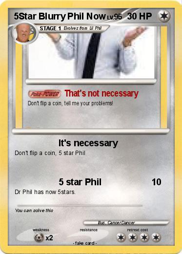 Pokemon 5Star Blurry Phil Now
