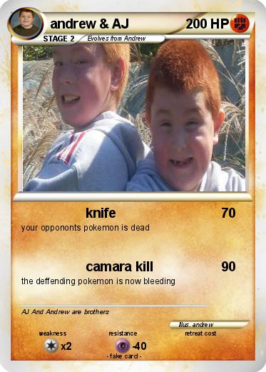 Pokemon andrew & AJ