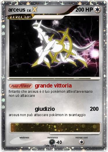 Pokemon arceus
