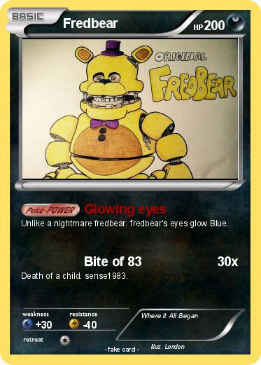 Pokemon Fredbear