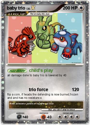 Pokemon baby trio