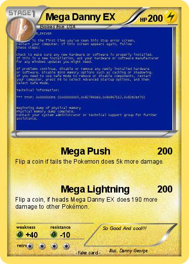 Pokemon Mega Danny EX