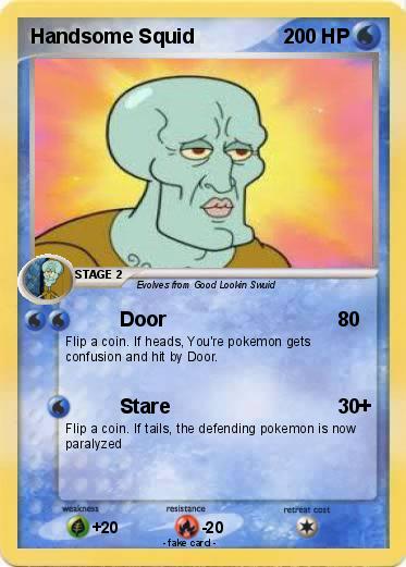 Pokemon Handsome Squid