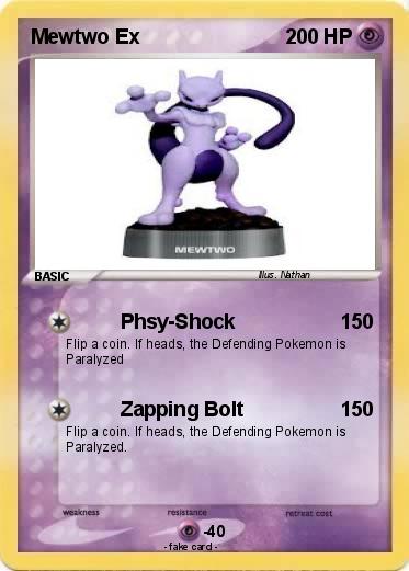 Pokemon Mewtwo Ex