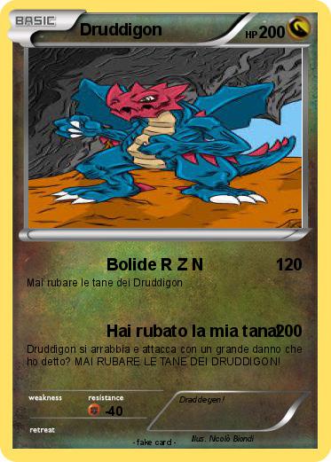 Pokemon Druddigon