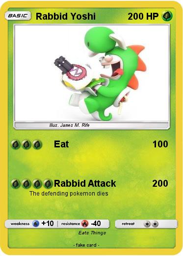 Pokemon Rabbid Yoshi